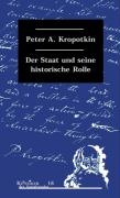 Der Staat und seine historische Rolle voorzijde