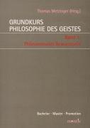 Grundkurs Philosophie des Geistes 1 voorzijde