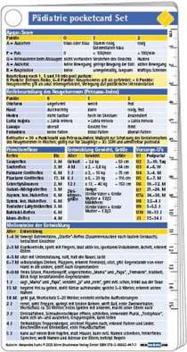 Pädiatrie pocketcard Set