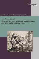 Peter Hagendorf Tagebuch eines Soldners aus dem Dreißigjahrigen Krieg voorzijde