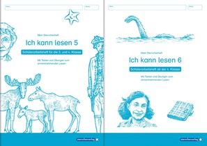 Ich kann lesen 5 und 6 - im Set - 2 Schülerarbeitshefte 3. und 4. Klasse voorzijde