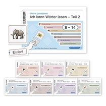 Ich kann Wörter lesen - Teil 2 - Meine Lesedosen 8-14 im Set