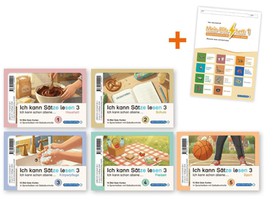 Ich kann Sätze lesen Teil 3 in Sprechsilben- Ich schreibe schon alleine ...