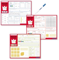 Meine Zahl des Tages - 3 Lerntafeln im Set mit Stift