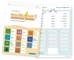 Mein Blitzheft 1 - Blitzwörter lesen und abschreiben