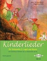 Kinderlieder für Violoncello (1. Lage) und Klavier voorzijde