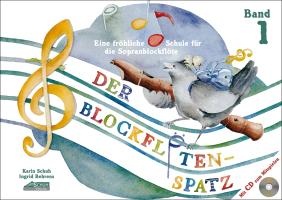 Der Blockflötenspatz (Mit Begleit-CD) voorzijde