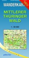 Mittlerer Thüringer Wald 1 : 50 000 Wanderkarte