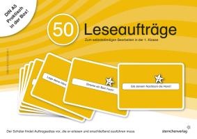 50 Leseaufträge in der Box voorzijde