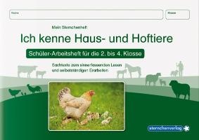 Ich kenne Haus- und Hoftiere - Schülerarbeitsheft für die 2. bis 4. Klasse voorzijde