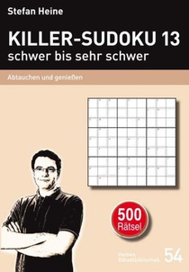 Killer-Sudoku 13 - schwer bis sehr schwer voorzijde