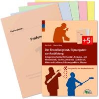 Der Eignungstest / Einstellungstest zur Ausbildung zum Anlagenmechaniker für Sanitär-, Heizungs- und Klimatechnik, Tischler, Zimmerer, Dachdecker, Maler und Lackierer, Fahrzeuglackierer, Maurer