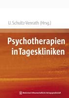 Psychotherapien in Tageskliniken