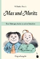 Max und Moritz. Eine Bubengeschichte in sieben Streichen voorzijde