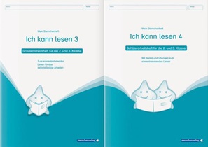 Ich kann lesen 3&4 - 2 Schülerarbeitshefte für die 2. und 3. Klasse voorzijde