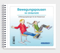 Bewegungspausen im Unterricht für die 1. bis 4. Klasse voorzijde