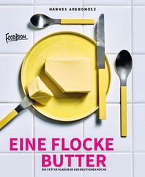 Eine Flocke Butter
