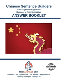 CHINESE SENTENCE BUILDERS - B to Pre - ANSWER BOOK