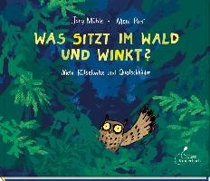 Was sitzt im Wald und winkt? voorzijde