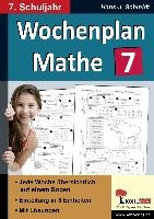 Wochenplan Mathe / Klasse 7