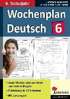 Wochenplan Deutsch 6