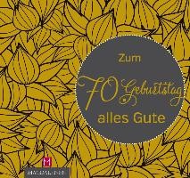 Zum 70. Geburtstag alles Gute voorzijde