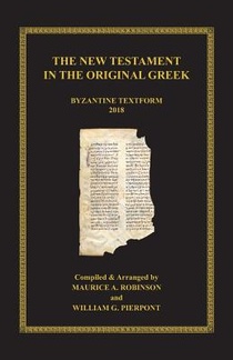 The New Testament in the Original Greek voorzijde