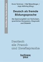 Deutsch als fremde Bildungssprache voorzijde