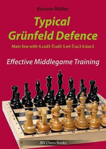Typical Grünfeld Defence - Main line with 4.cxd5 Nxd5 5.e4 Nxc3 6. bxc3