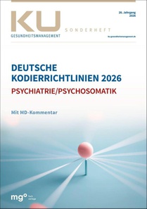 Deutsche Kodierrichtlinien für die Psychiatrie/Psychosomatik 2026 mit MD-Kommentar