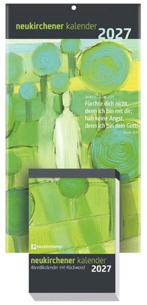 Neukirchener Kalender 2027 - Abreißkalender mit Rückwand