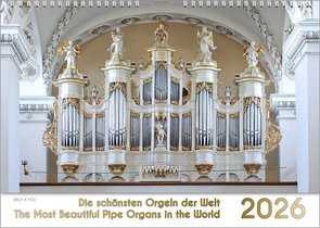 Der Orgelkalender, ein Musik-Kalender 2026, DIN A4