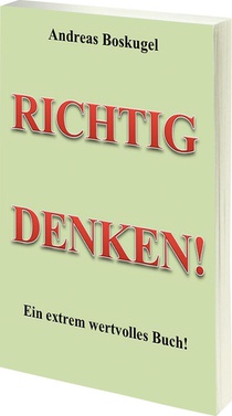 RICHTIG DENKEN! voorzijde