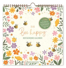 Botanic-Kalender 2026 Bee happy
