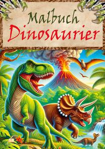 Dinosaurier Malbuch