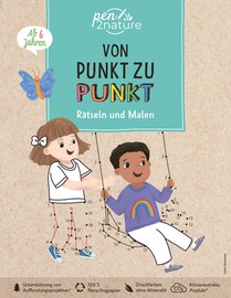 Von Punkt zu Punkt Rätseln und Malen. Vielfältige Rätsel für alle Kinder ab 6 Jahren voorzijde