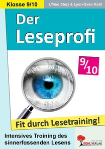 Der Leseprofi - Fit durch Lesetraining / Klasse 9-10 voorzijde