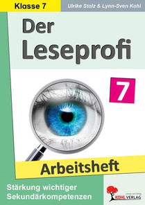 Der Leseprofi / Arbeitsheft - Fit durch Lesetraining / Klasse 7 voorzijde