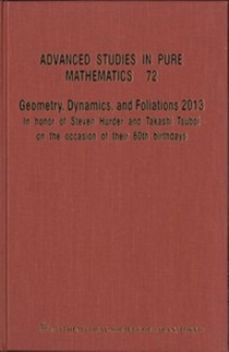 Geometry, Dynamics, And Foliations 2013: In Honor Of Steven Hurder And Takashi Tsuboi On The Occasion Of Their 60th Birthdays