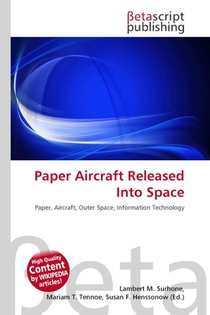 Paper Aircraft Released Into Space