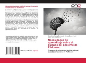 Necesidades de aprendizaje sobre el cuidado del paciente de Parkinson