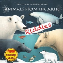 Animals from the Artic Riddles and Coloring Pages