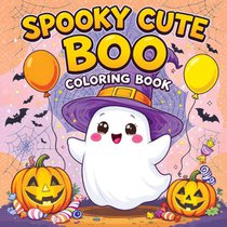 Spooky Cute Boo Coloring Book