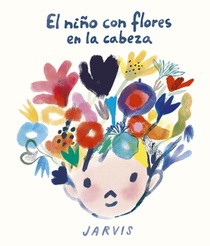 El nio con flores en la cabeza