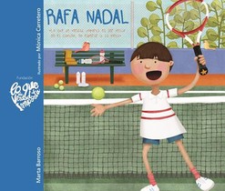Rafa Nadal - Lo que de verdad importa es ser feliz en el camino, no esperar a la meta (Rafa Nadal - What Really Matters is Being Happy Along the Way, Not Waiting Until You Reach the Finish Line) voorzijde