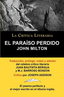 El Paraiso Perdido de John Milton, Coleccion La Critica Literaria Por El Celebre Critico Literario Juan Bautista Bergua, Ediciones Ibericas voorzijde