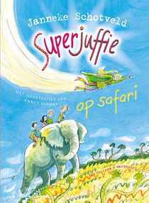 Superjuffie op safari voorzijde