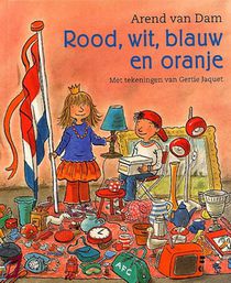 Rood, wit, blauw en oranje voorzijde