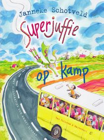 Superjuffie op kamp voorzijde