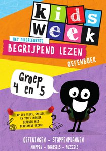 Het allerleukste begrijpend lezen oefenboek Groep 4 en 5 voorzijde